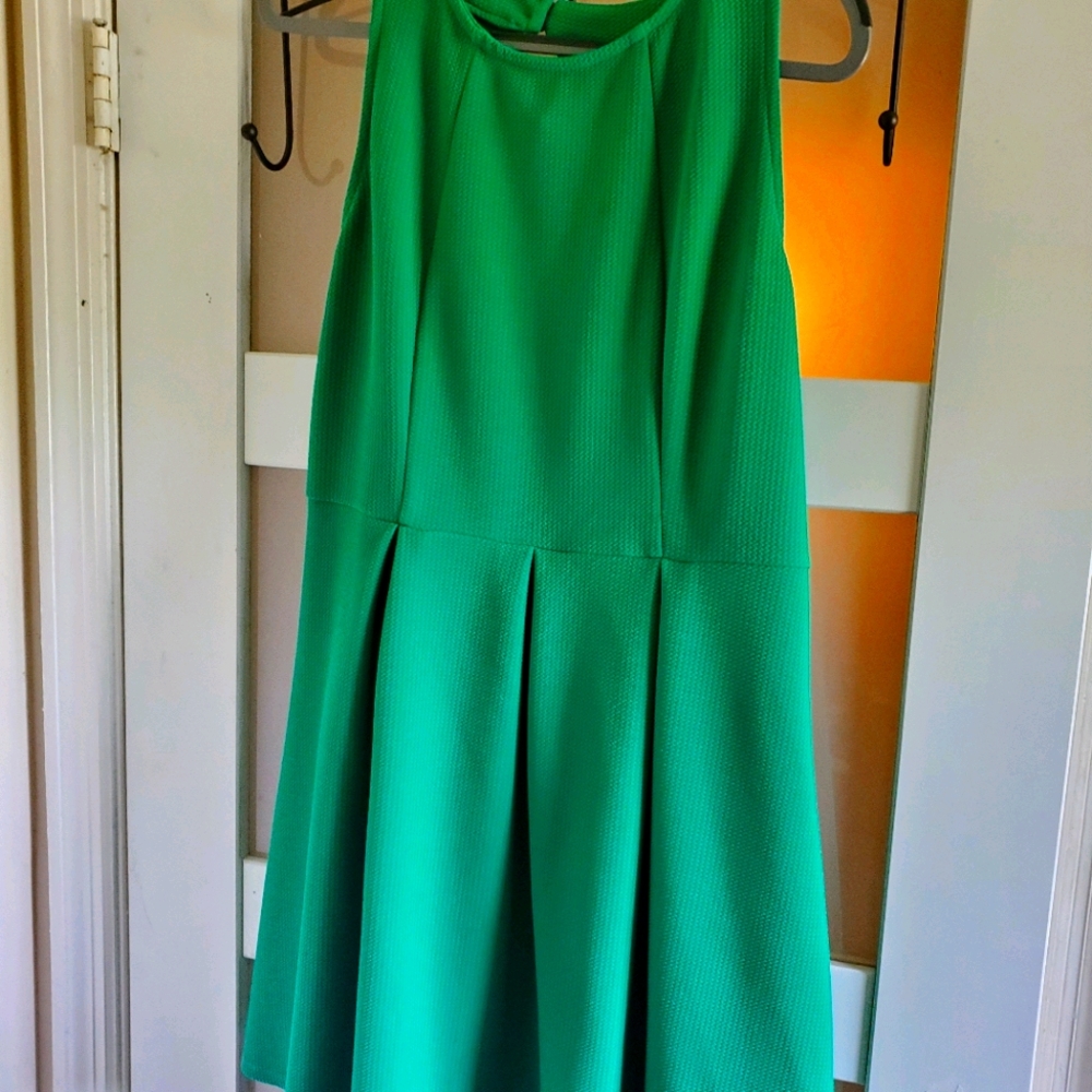 Green dress